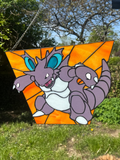 Nidoking Stained Glass