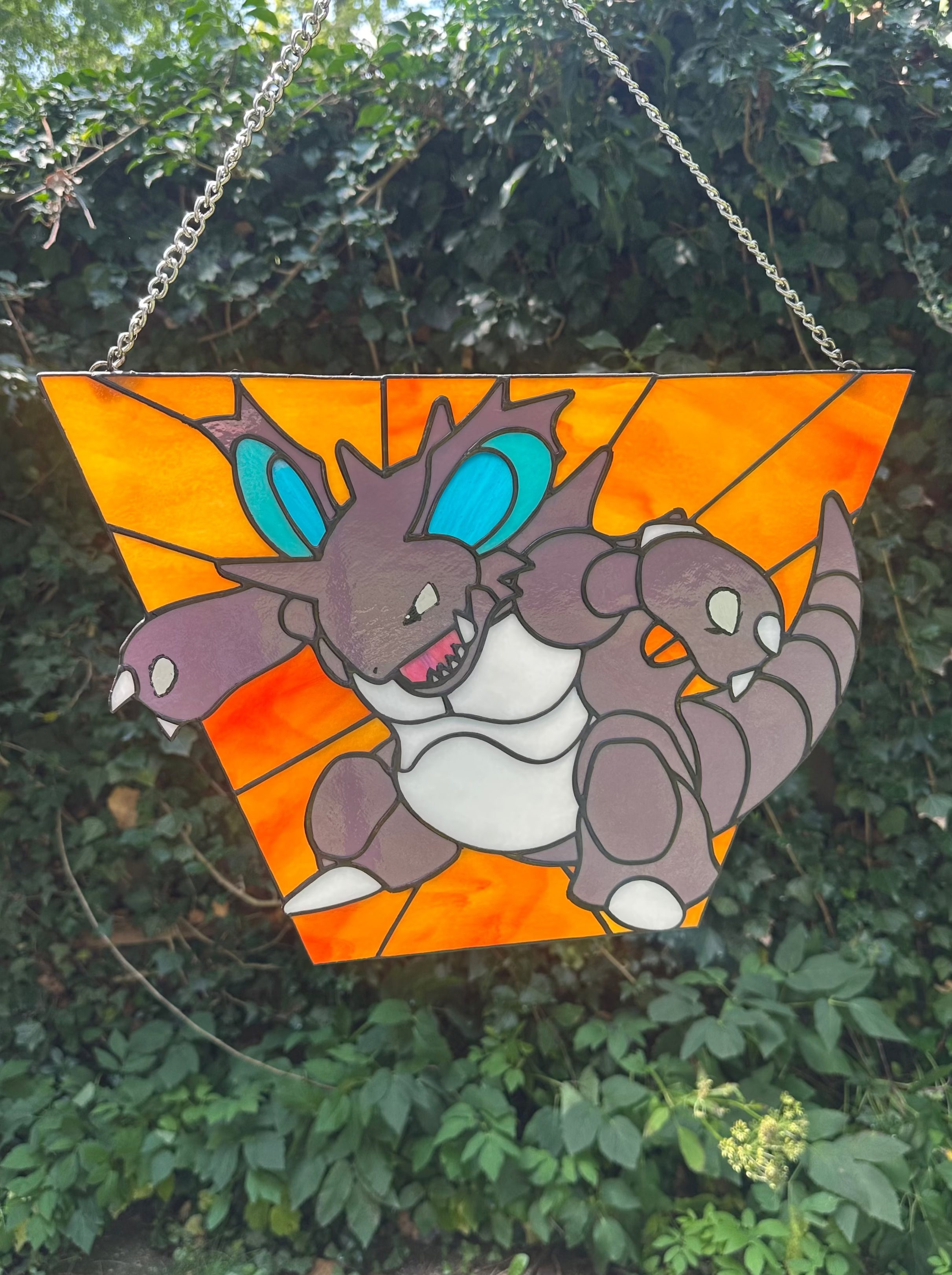 Nidoking Stained Glass