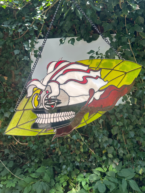 Dandadan Stained Glass Okarun Turbo Granny