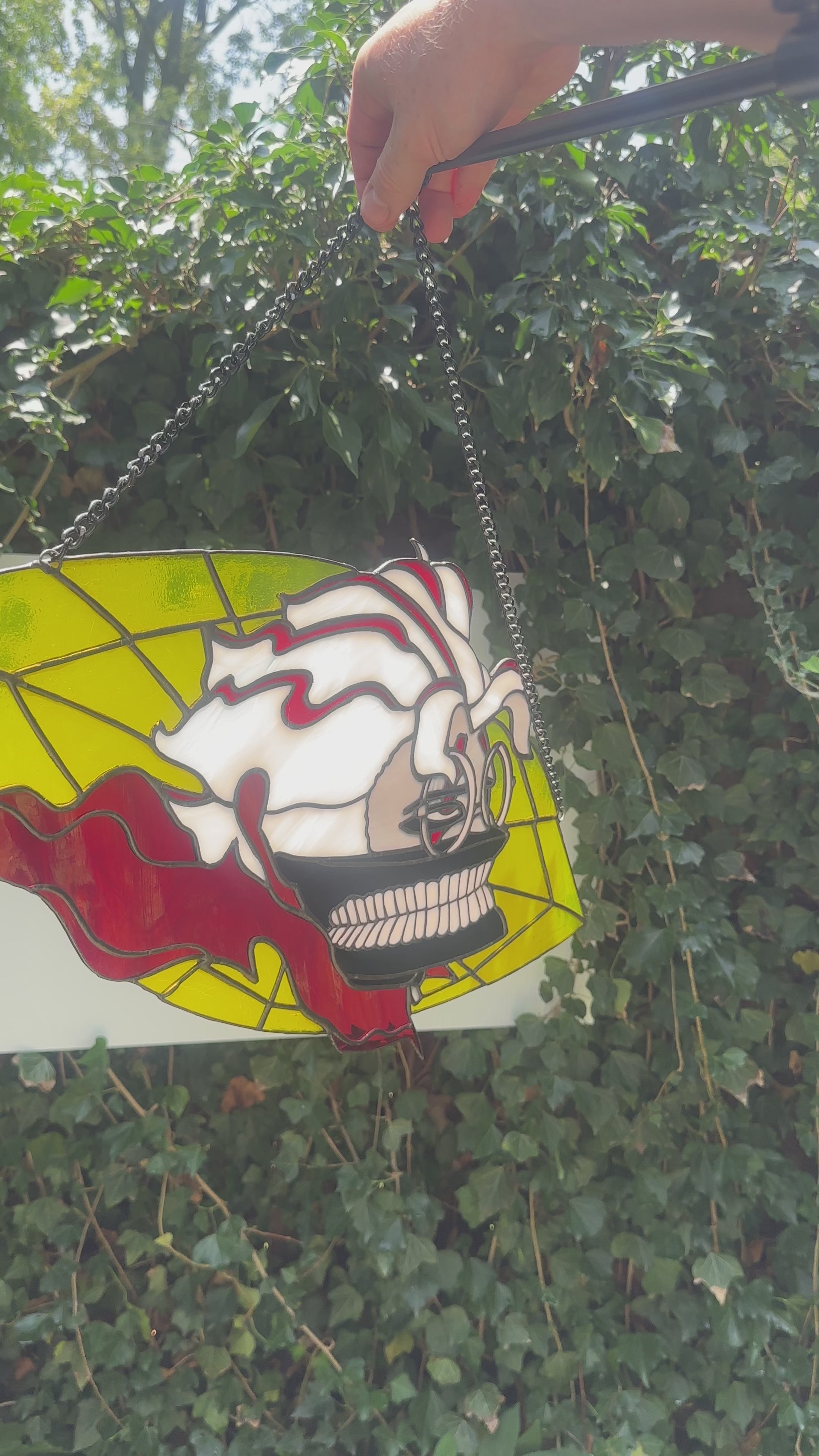 Dandadan Stained Glass Okarun Turbo Granny